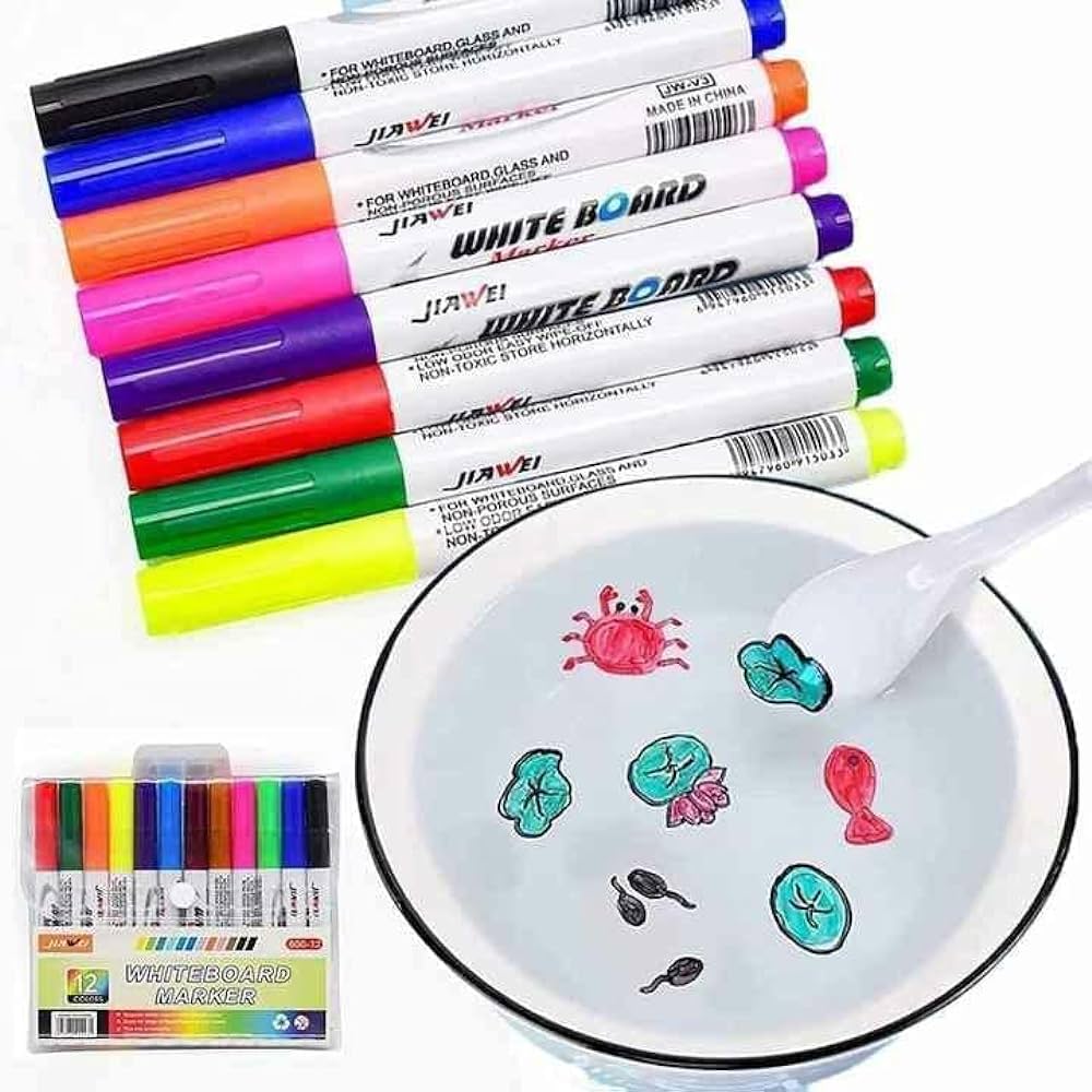 White board markers pack of 8 (NW000313) - Image 2
