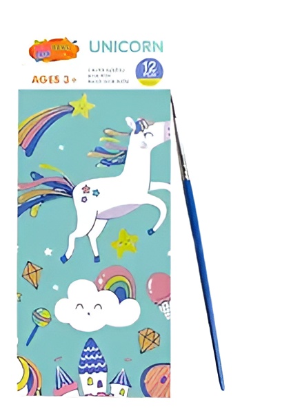 Watercolour Painting Notepad for Kids | Water Painting Book with Water Colour with Painting Brush (Random book) - Image 4