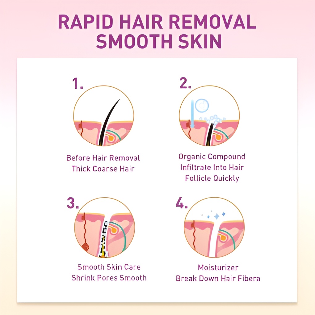 Chirs's Sensitive Hair Removal Spray | Fast Effective & Painless Chriss Hair remover For Legs & Body - Image 8