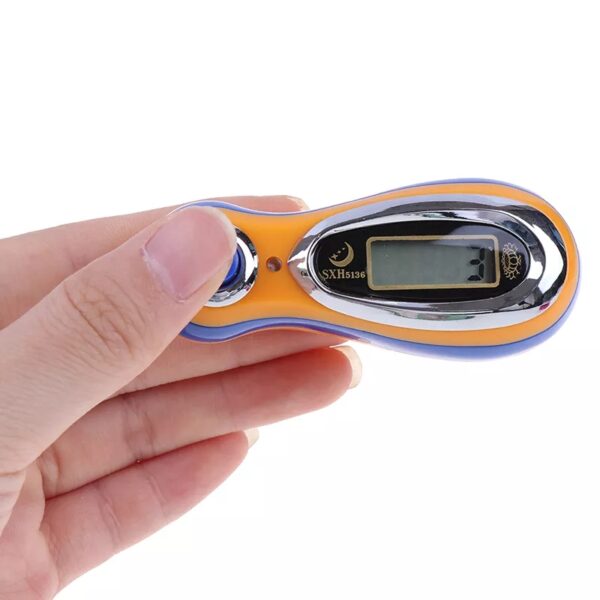 Hanging Tasbeeh Hand Digital Chanting Counter for Mantra Meditation  LCD Display Electronic Digital Tally Counter (Random Color) - Image 10