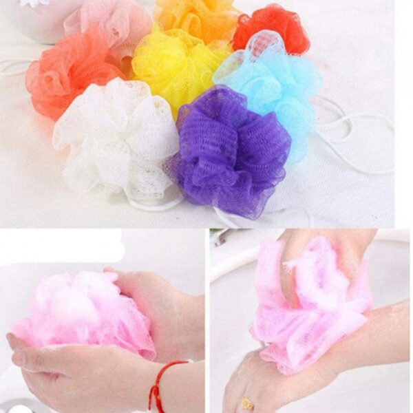Body Wash Puff Sponge Pack (random color) - Image 5