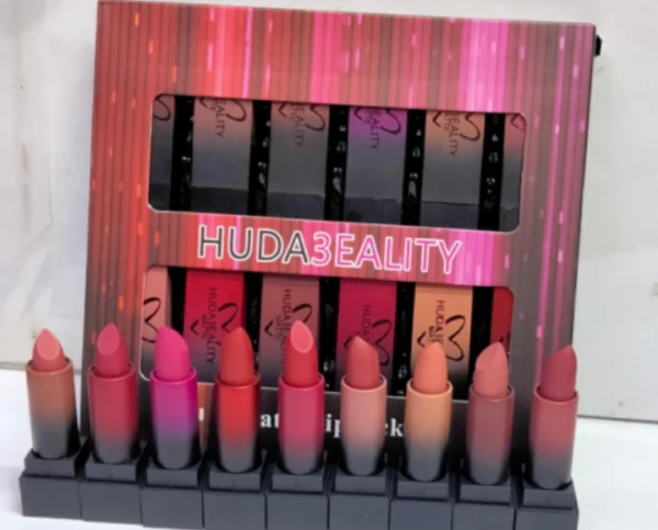 Huda bullet matte lipstick  Pack off 12 - Image 3