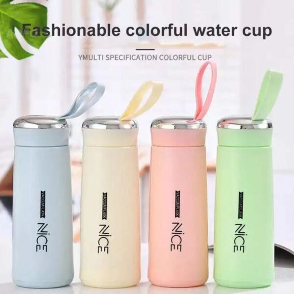 Nice Water Bottle | Mini Vacuum Flask Bottle with Temperature Resistant - 500ml (Random Colors) - Image 3