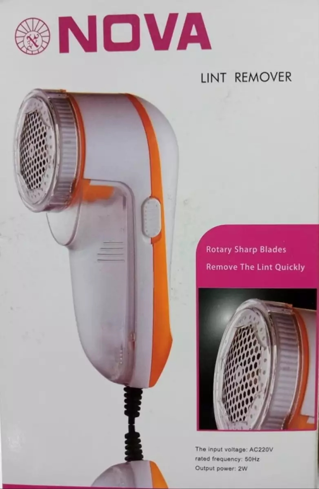 Nova Lint Remover - Electric - Wool and Fabrics | Rotary Sharp Blades Lint Remover Nova ( Random Color ) - Image 8