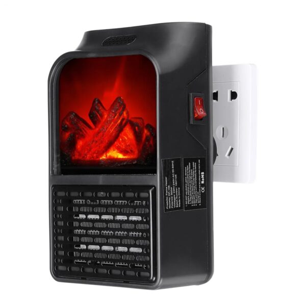 (NW00053) Electric Wall Heater with Remote Control | Household Mini Heater for Bedroom, Office, Dormitory | Portable Mini Heater