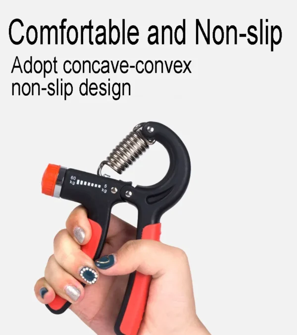 Hand Gripper Adjustable Heavy Duty Grip Hand Trainer Training Equipment Equipment Fitness Hand Exercise Exercise Grip Portable(Random Color) - Image 4