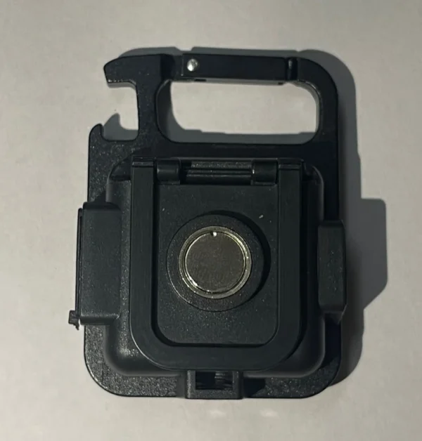 Black Metal Led Cob Light Key Chain - Image 2