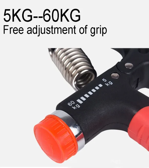 Hand Gripper Adjustable Heavy Duty Grip Hand Trainer Training Equipment Equipment Fitness Hand Exercise Exercise Grip Portable(Random Color) - Image 5