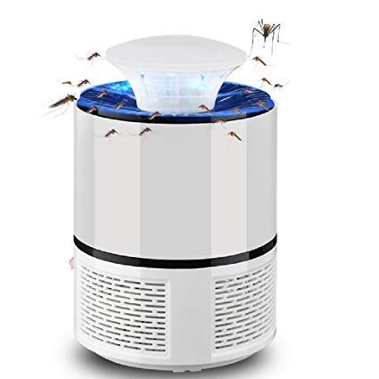 Mosquito Trap with Killer Lamp | Eco Friendly Chemical Free USB Connected UV LED Light Fly Bug Di-Speller with Suction Fan Repellent Lamp (Random color) - Image 11