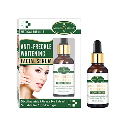 AICHUN BEAUTY Facial Serum Anti-Freckle Essence Nicotinamide Green Tea Extract Moisturizing Smooth Delicate 30ml | 1 Fl.oz