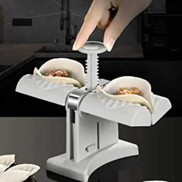 Double head design automatic dumpling machine mold,  dumplings quickly and easily (random color) - Image 13