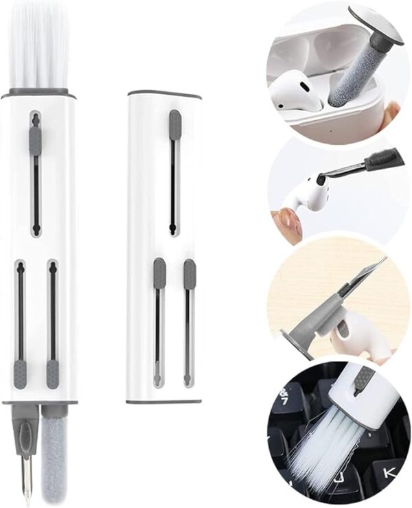 4 in 1 Multi function Cleaning Pen for Keyboard, Mobile Phone, Camera, Earbuds, Earphones (Random color) - Image 4