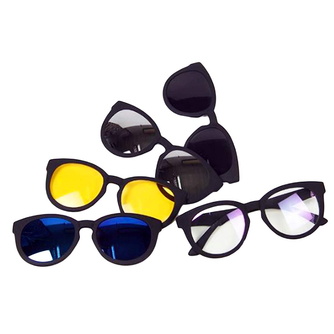 5 in 1 Magic Vision Stylish Sunglass With Quick-change Magnet Lenses | 5 Different Colors - Image 5