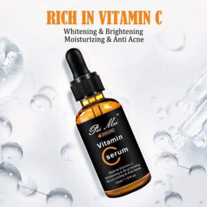Pei Mei One Of The Best Vitamin C Serum Rich in Vitamin C, Whitening & Brightening, Moisturizing & Anti-acne All types of Skin 30ml | VC Facial Serum Glow Serum Removes Dark Spot