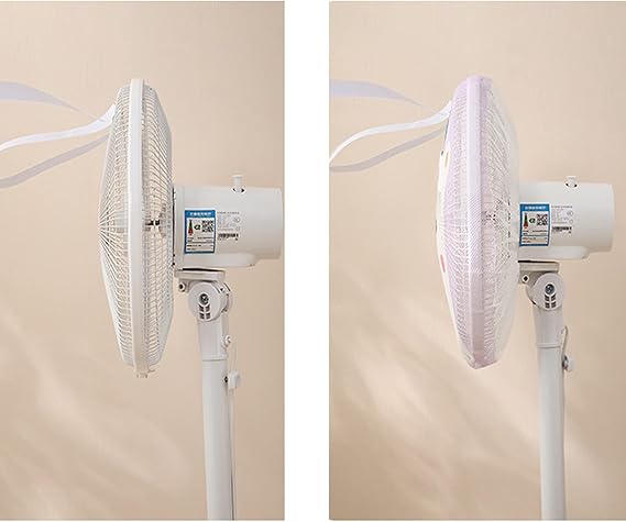 Pedestal fan cover net for kids safety | Mesh Fan Cover Thin Mesh Fan Guard Fan Mesh Covers for Kids Children Finger Safety (Blue) - Image 4