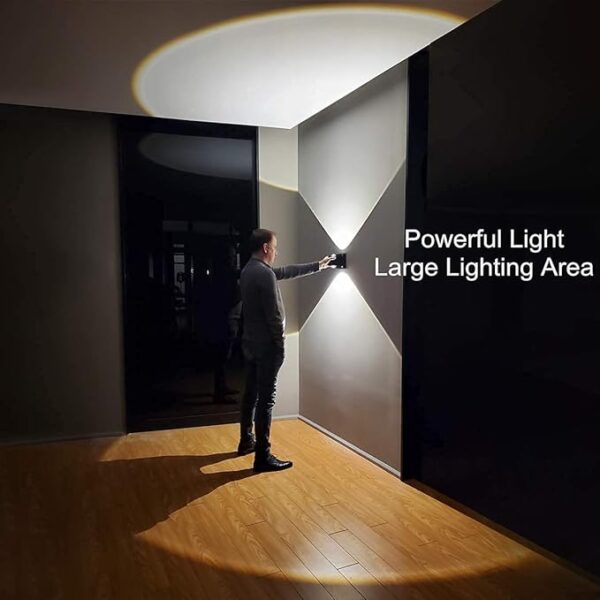 Up Down 2 Side light Outdoor, U Shape Fancy LED light for wall, Aluminium IP65 Waterproof Outdoor Wall Lamps - 2 Watts (1 pc) - Image 9