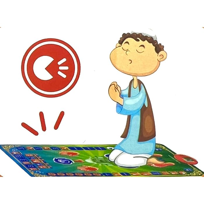 Educational Smart Interactive Islamic Voice Prayer Mat for Kids - Image 4