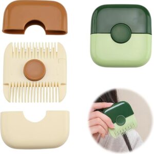 2 In 1 Hair Fork Cutter & Comb Hair Clipper For Chopped Split Ends Cutting for Women | Beard Trim for Men (random color)