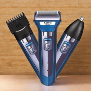 3 IN 1 KM-6330 KEMEI Rechargeable Shaving Machine Multifunctional Hair Clippers Beard Styling