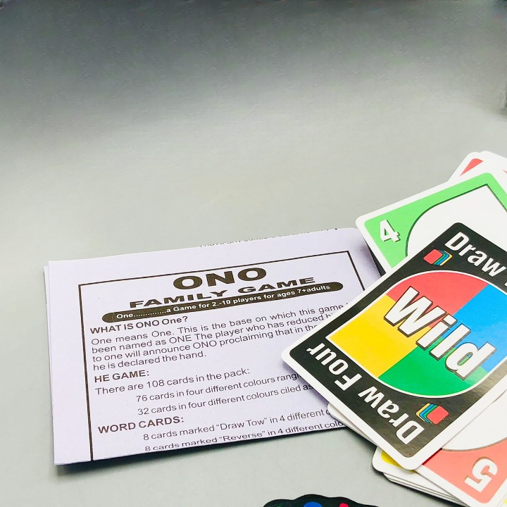 ONO Family Card Game / 108 ONO Game Cards - Image 3