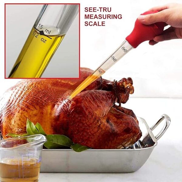TURKEY BASTER | Oil Flavor Injector Silicone Pump Tube (Random color) - Image 6