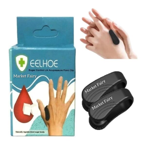 Sugar Control LI4 Acupressure Point Clip Wearable – Supporting Acupressure Relaxation, Stress Alleviation, Tension Relief and Headache Relief Hand Clip Migraine Pressure Point Clip - Image 7
