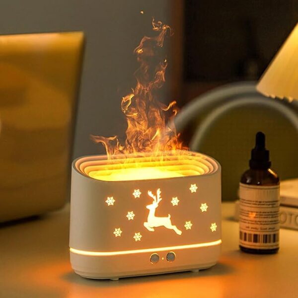 Flame Design Humidifier Essential Oil Diffuser for Bedroom Living Room Office - Image 8