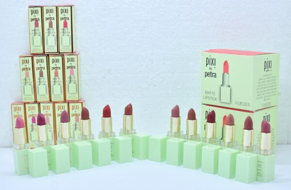 Pixi 12-Color Waterproof & Long-Lasting Lipstick Set - Vibrant, Smudge-Proof Shades for All-Day Wear - Image 3