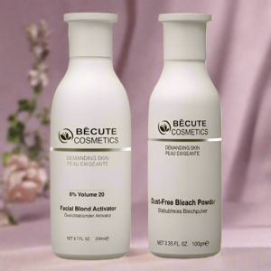 Becute skin polish set - Becute Bleach Powder & Facial Blonde Activator