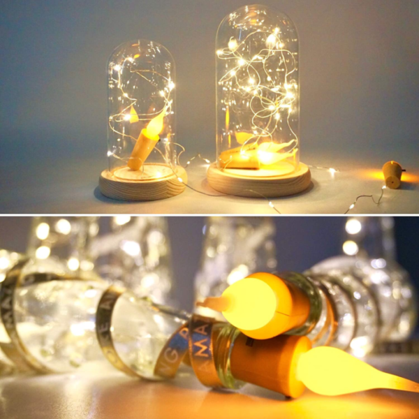 ( Cork ) Led Candle ( bottle not  include) - Image 7