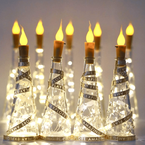 ( Cork ) Led Candle ( bottle not  include) - Image 3