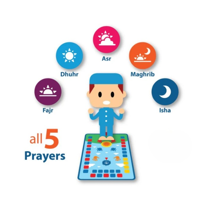 Educational Smart Interactive Islamic Voice Prayer Mat for Kids - Image 6