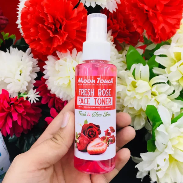 Fresh Rose Face Toner Mist (100ml) - Image 4