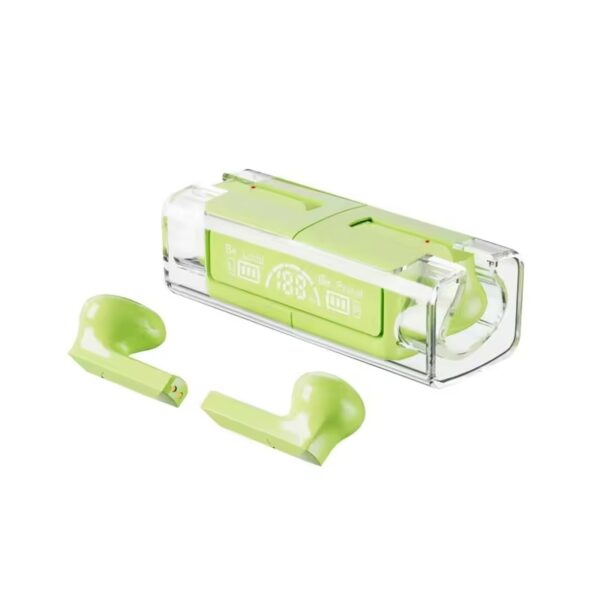 TWS BH15 music wireless Bluetooth ear buds | Transparent Wireless Bluetooth earphones, earbuds, headset for Men and women (Random color) - Image 5