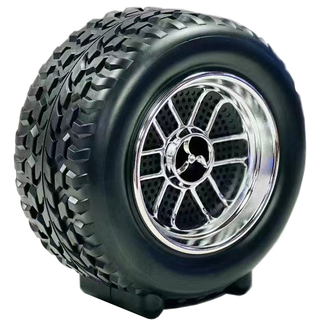 Wheel Shape Bluetooth Speaker | Wireless, Portable, AudioMusic, USB Rechargeable, for Outdoor Events (Random Color) - Image 8