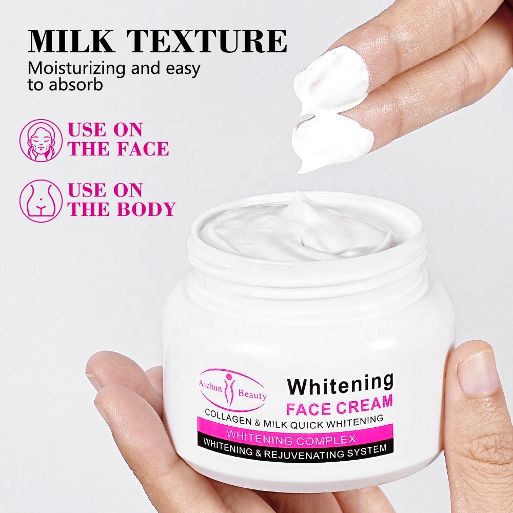 Aichun Beauty Moisturizing Natural Bright Skin Care Whitening Cream | Best Cream For All Types Of Skin | 80ml - Image 5