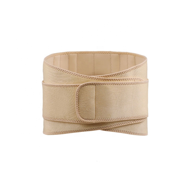 Waist Support Waist Trimmer Weight Loss Slimming Belt | Fitness Belt Back Waist Support Sweat Belt Waist Trainer | Double Support | Free Size Adjustable | Gym Equipment ( Random Color ) - Image 2