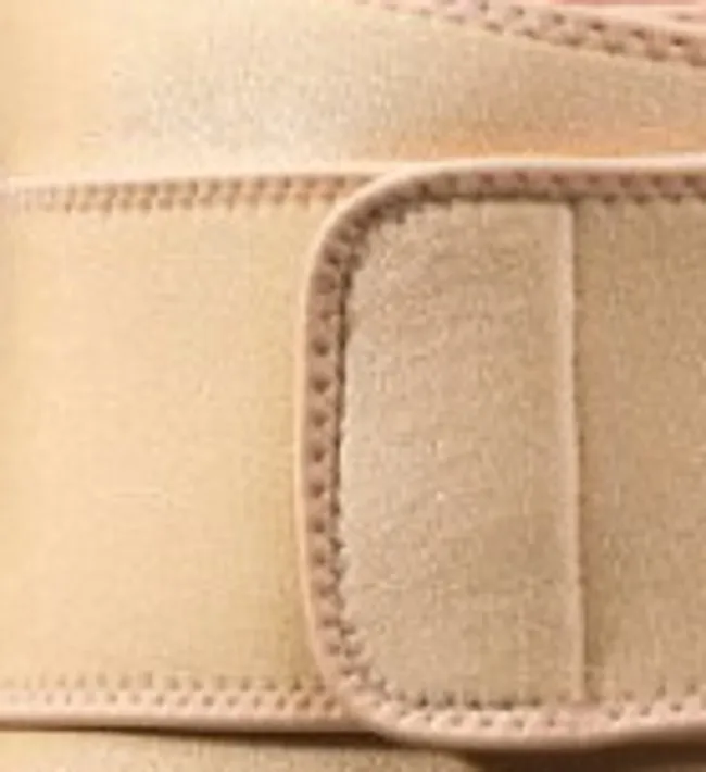 Waist Support Waist Trimmer Weight Loss Slimming Belt | Fitness Belt Back Waist Support Sweat Belt Waist Trainer | Double Support | Free Size Adjustable | Gym Equipment ( Random Color ) - Image 3