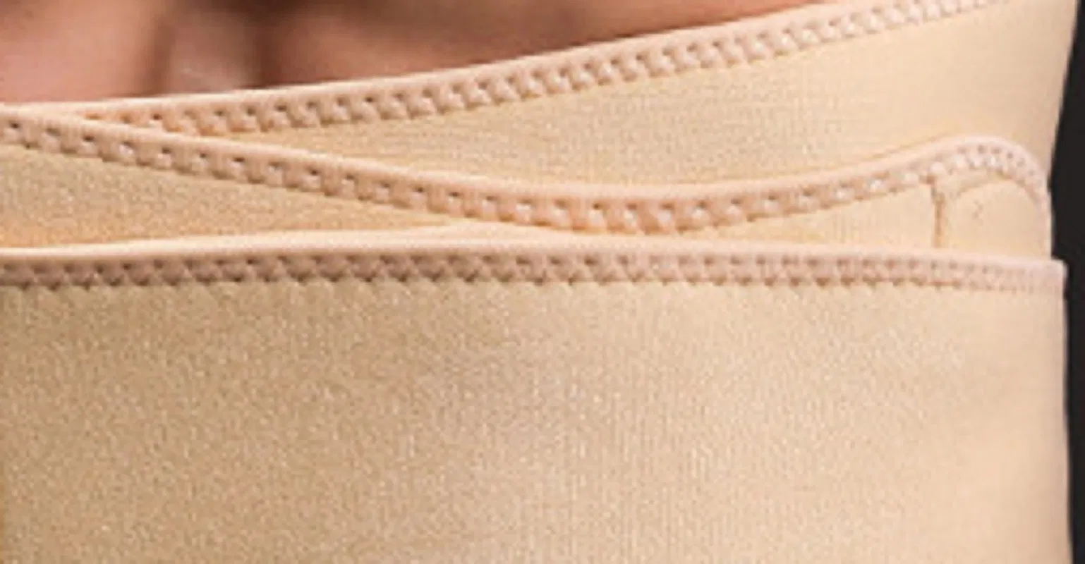 Waist Support Waist Trimmer Weight Loss Slimming Belt | Fitness Belt Back Waist Support Sweat Belt Waist Trainer | Double Support | Free Size Adjustable | Gym Equipment ( Random Color ) - Image 4