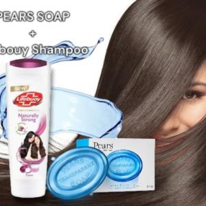 Lifebuoy Shampoo & Pears Soap - Bath Twin Pack Cleanse and Nourish 170ml