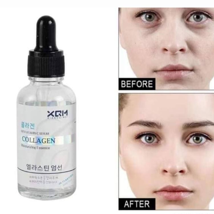 XQM Collagen Moisturizing Face Serum for face Xqm Intensively Nourishes With Vitamin C Serum - Image 4