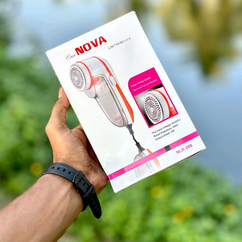 Nova Lint Remover - Electric - Wool and Fabrics | Rotary Sharp Blades Lint Remover Nova ( Random Color ) - Image 5