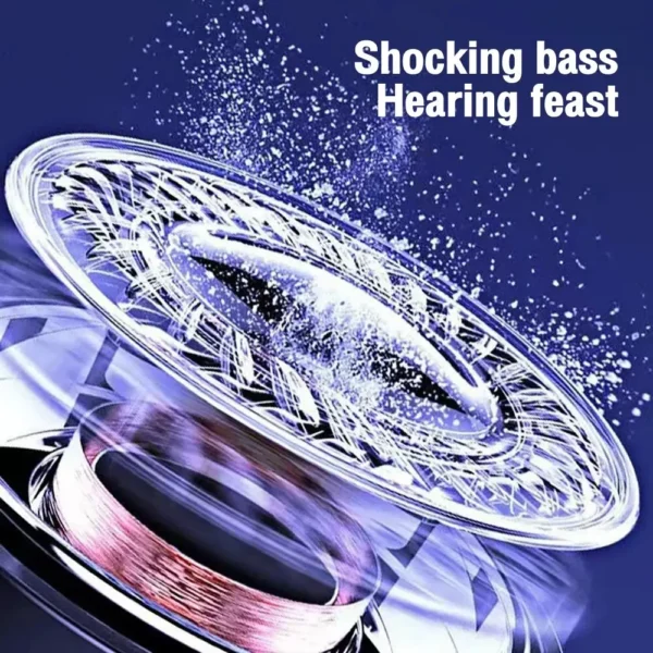 1202 Wireless Bluetooth Speakers Home Outdoor Portable Small Speaker Subwoofer Car Audio Bass MP3 Player Sound System LED Lights - Image 13