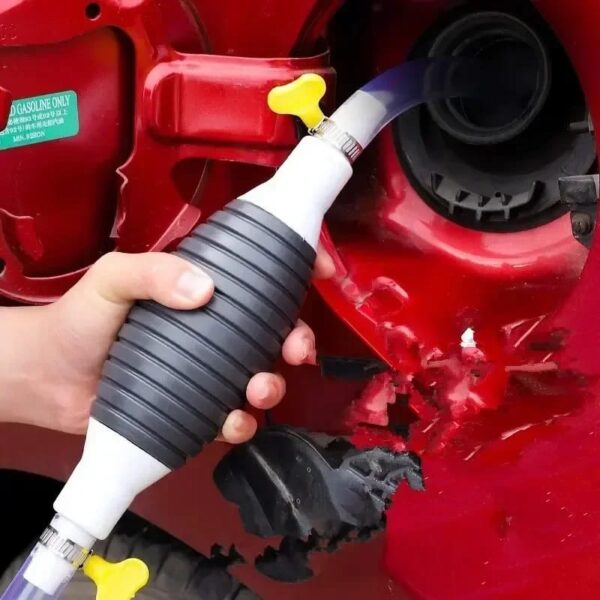 Manual Fuel Transfer Pump Kit for Petrol Diesel Oil Liquid Water Fish Tank - 1.5 mtr - Image 4