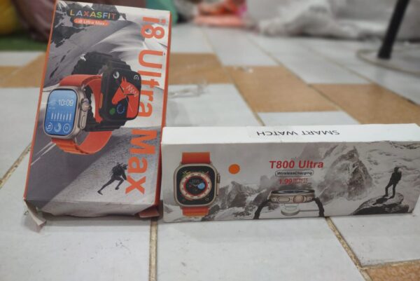 (Pack of deal ) i8 ultra max & t800 ultra  Smart Watch (random color) - Image 3