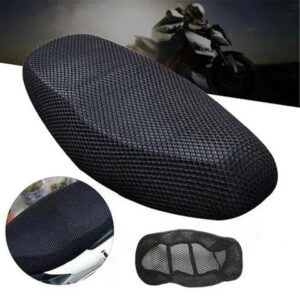 Universal motor bike motorcycle cool mesh 10mm XXL net design seat cover sunscreen cushion bike seat protector sun block heat insulation water rain proof mesh pad for all motorbikes