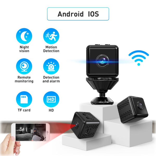X9 1080p Hd 2mp Magnetic Wifi Mini Camera Ftycampro App - Image 10