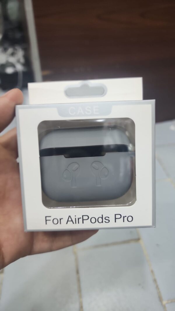 Airpods pro case, Silicon Case, Protective Case (Random Color) - Image 5