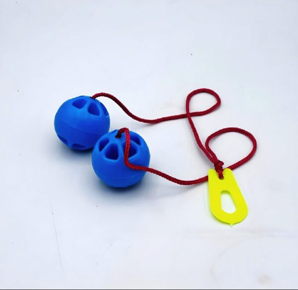 3 packet tak tak clacker ball | china ball | pack of 3 pair ( 6 balls ) for kids and adults (Random Color) - Image 7