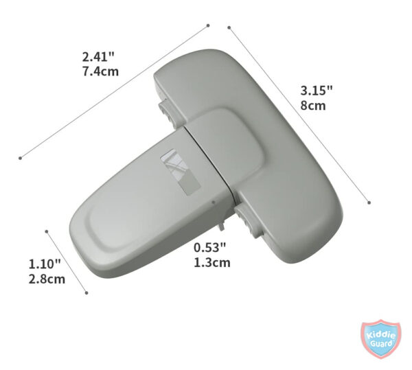 Child Safety Fridge Lock , Baby Safety Refrigerator Freezer Door Lock, No Tools Need or Drill - Image 13